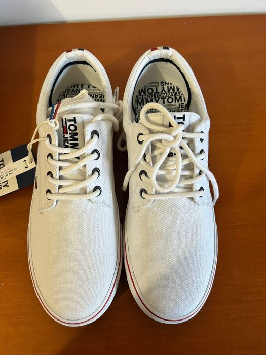 Sapatilhas brancas novas Tommy Jeans Homem