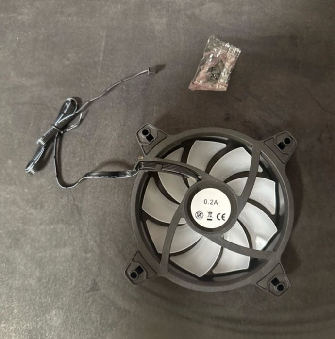 Wentylator do komputera Argus LED RGB NOWY