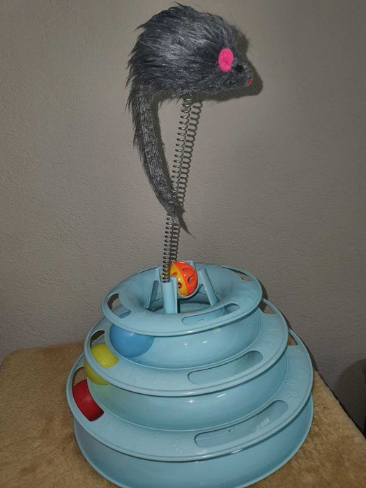 Когтеточка игрушка для котов лежанка