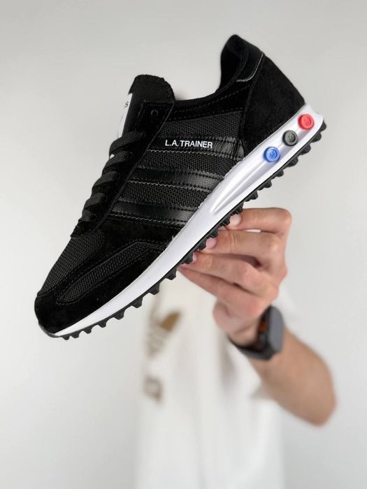 БЕЗ ПЕРЕДПЛАТИ‼️Кроссовки мужские Adidas LA Trainer 41-45р сетка