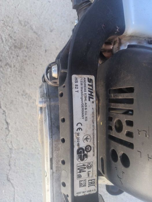 Stihl hs 82 jak 81 z dokumentami