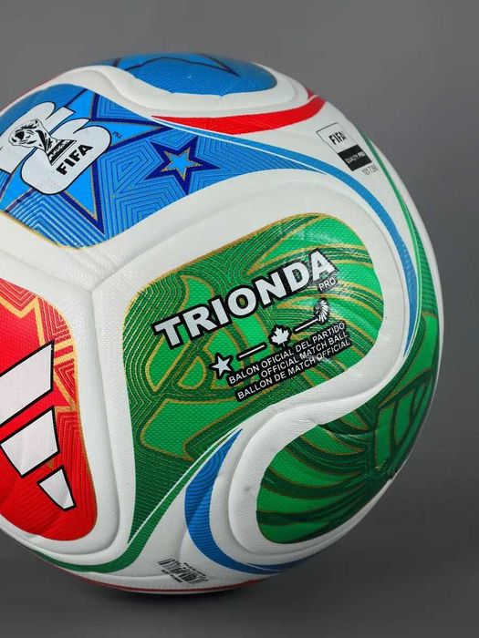 М'яч футбольний Adidas 2026 Trionda, футбольний м'яч Адідас ЧС 2026