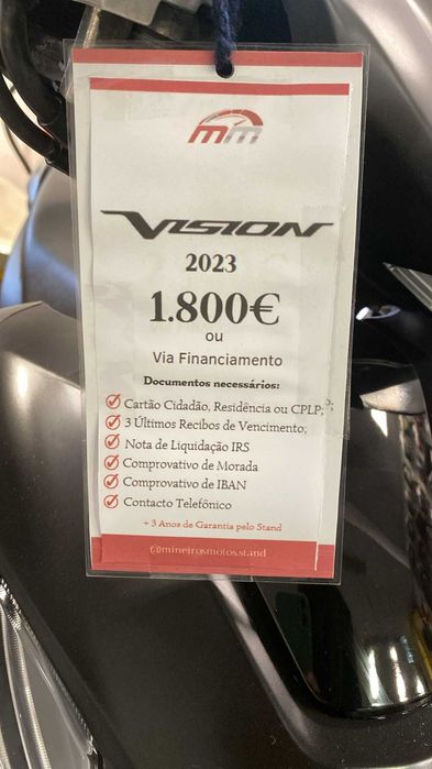 Vision- 2023/ 6 meses de garantia de oficina