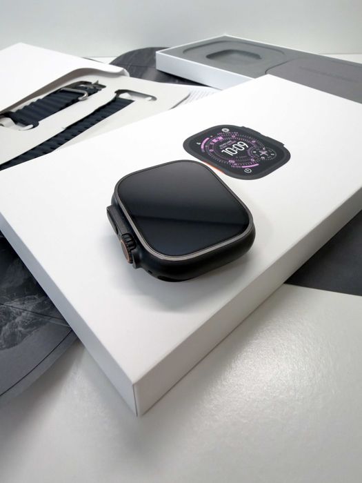 Apple Watch Ultra 3・Titânio preto (Factura e Garantia)