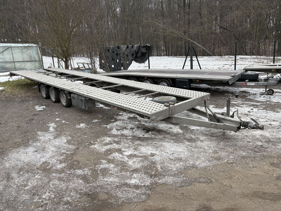 Przyczepa laweta 8.5m DMC 3.5t Niewiadow