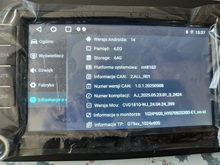 Sprzedam radio android 14