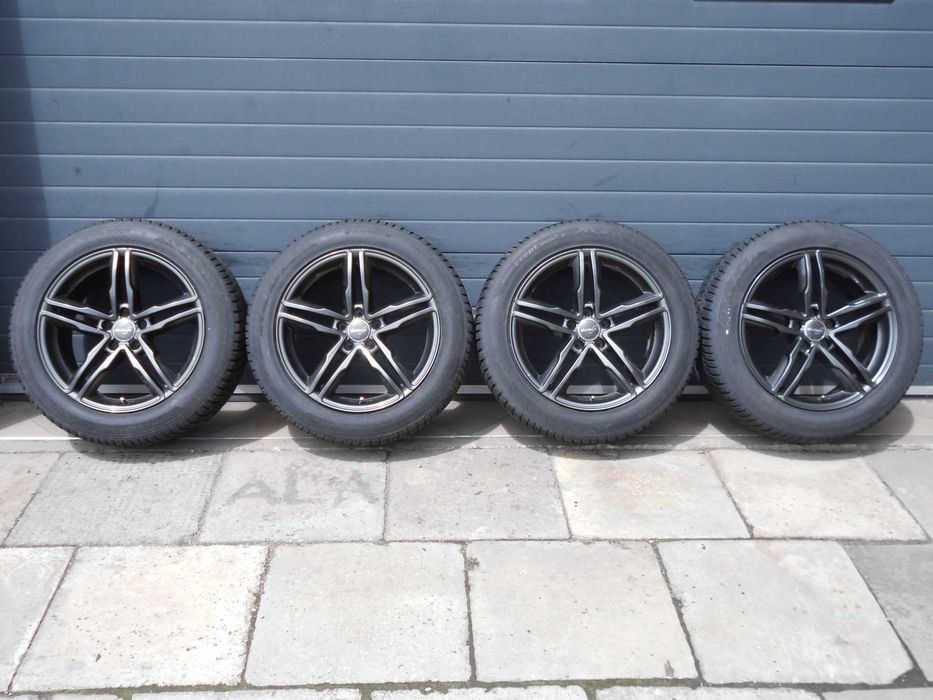 ! Koła zimowe aluminiowe 18 5x112 Audi A6 C8 Hankook ~7mm