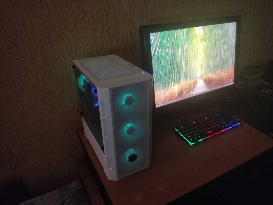 ИГРОВОЙ КОМП Intel i5-10400 F,RX 5700XT(8 Gb),DDR4 16Gb,SSD256,HDD 1Tb