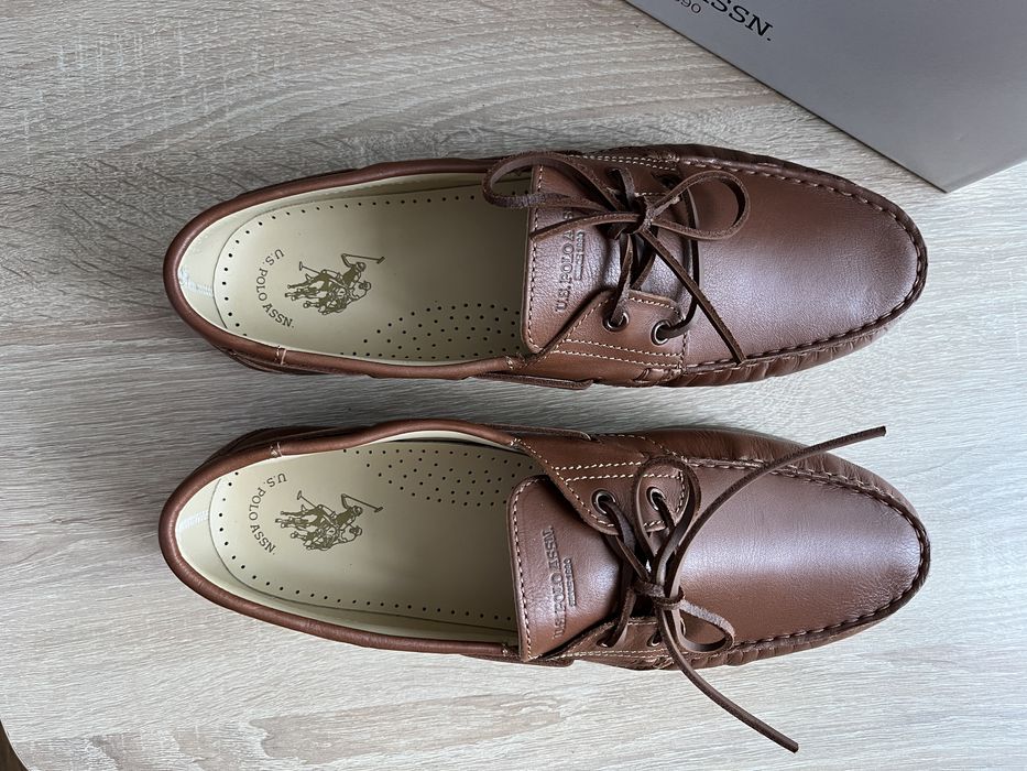 Продам шкіряні мокасини U.S. Polo Assn. SAIL