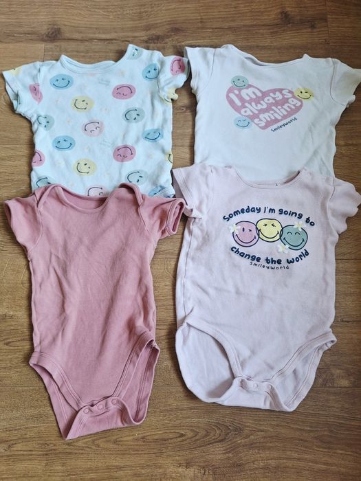 Zestaw  body na krótki rękaw