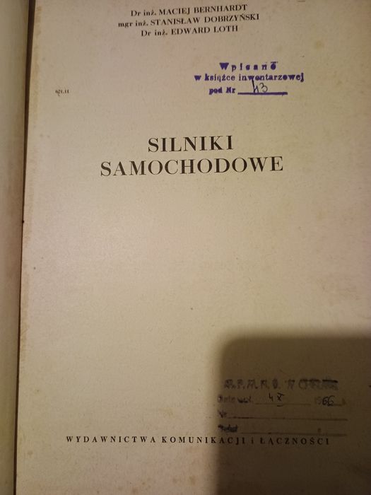 Silniki samochodowe-Maciej Bernhard