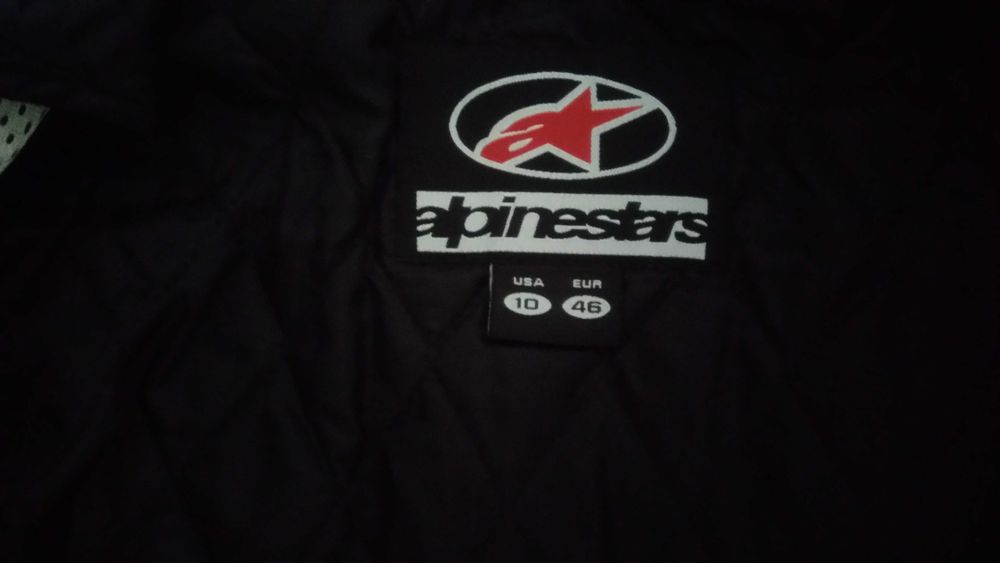 Alpinestars Casaco Couro Senhora