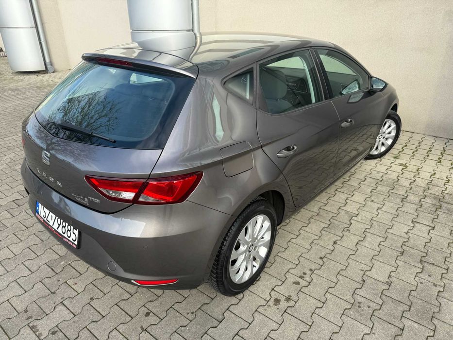 * SEAT LEON 2,0 TDI 150KM Klima Navi Alu servis *