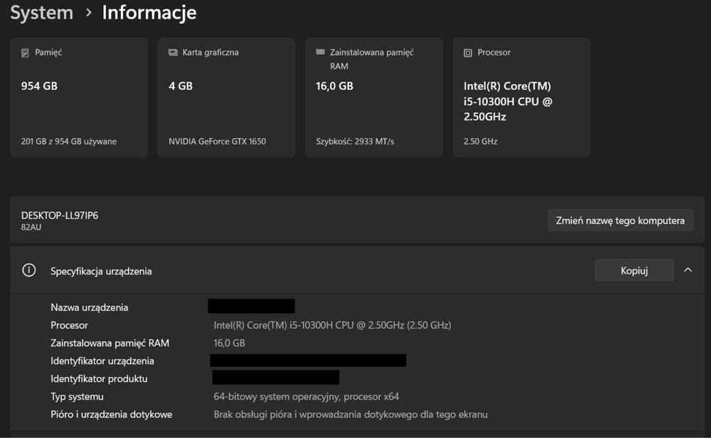 Lenovo Legion 5 15IMH05