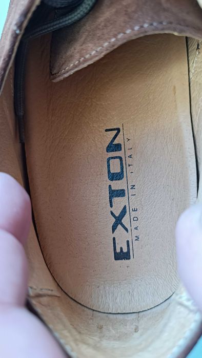 Нові Преміум туфлі EXTON.Made in Italy Р 43.28. см