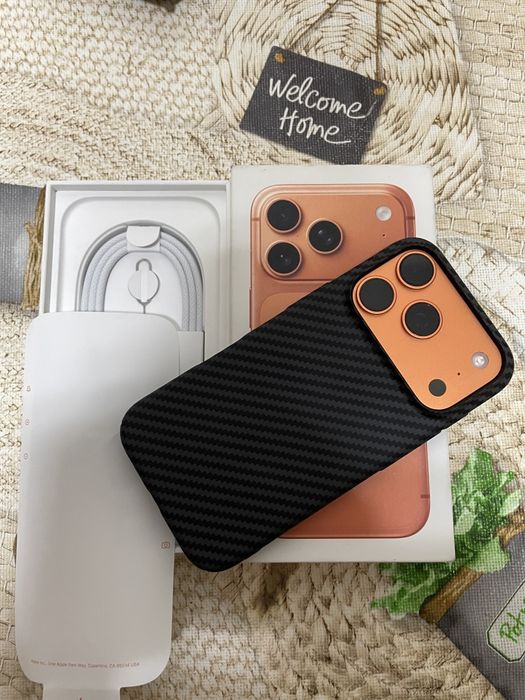 iPhone 17 pro cosmic orange novo novo