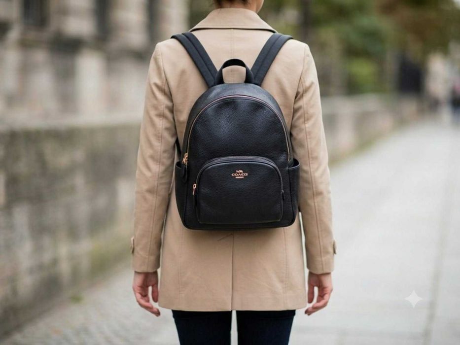 Шкіряний рюкзак Coach New York (court backpack) Oригінал