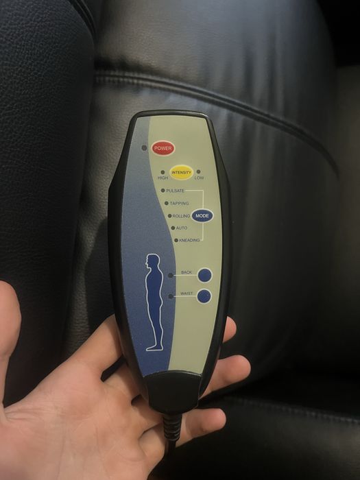 Fotel z masażem rozkładany