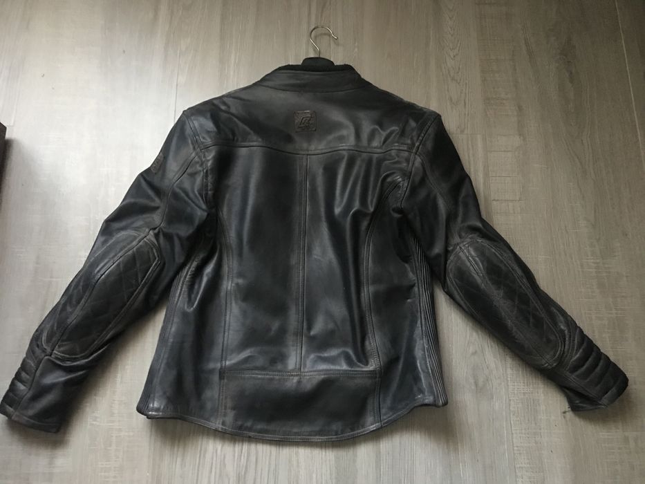 Casaco de cabedal Motard, senhora