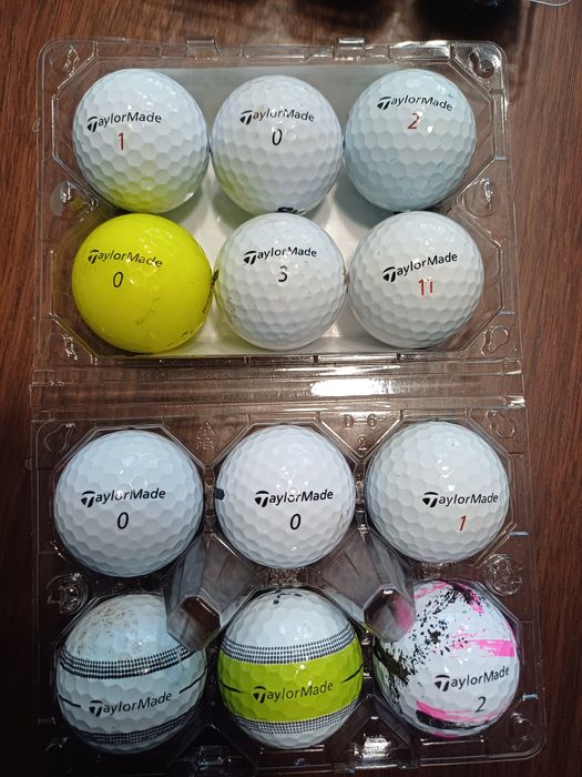 12 bolas de golf TaylorMade