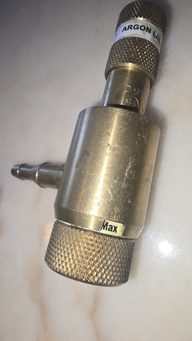 Débitómetro / Regulador de Argon para Soldadura TIG – Ideal para Purga