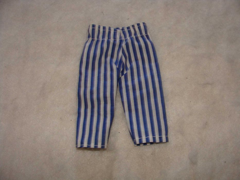 Calças Riscas Bonecas