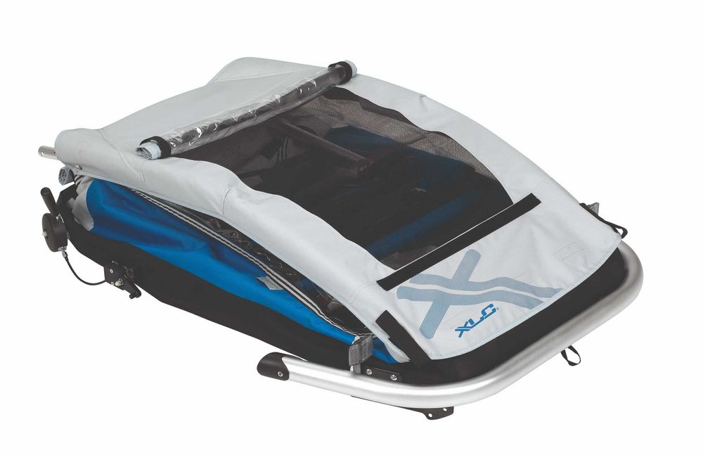 XLC croozer Przyczepka rowerowa dla 2 dzieci DUO WÓZEK + JOGGER 3w1