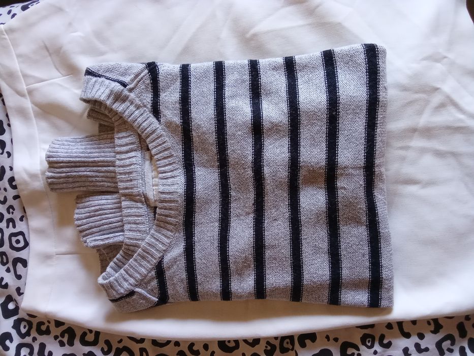 Camisola malha em bom estado estilo marinheiro