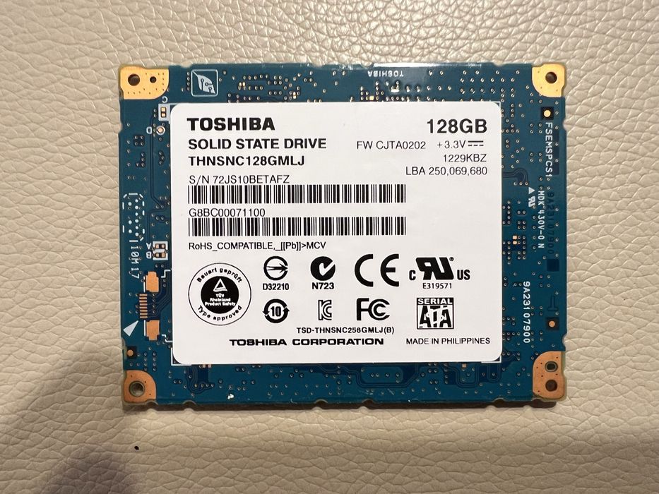 Dysk Toshiba THNSNC128GMLJ 128GB