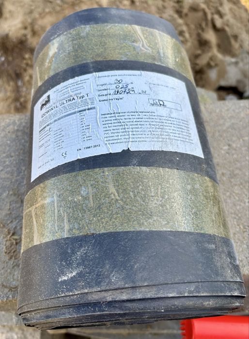 Folia PVC do izolacji fundamentów 30 m