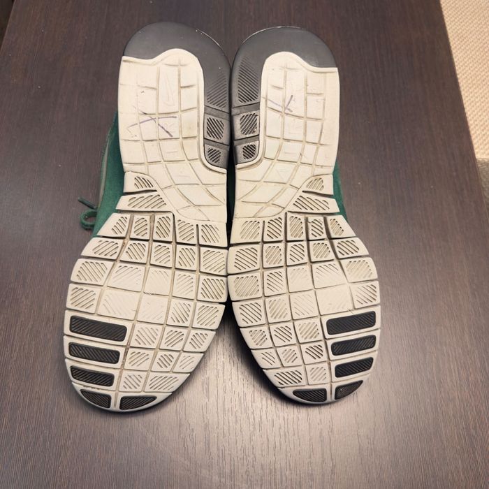 Nike Stefan Janoski зелені кросівки з замші розмір 42