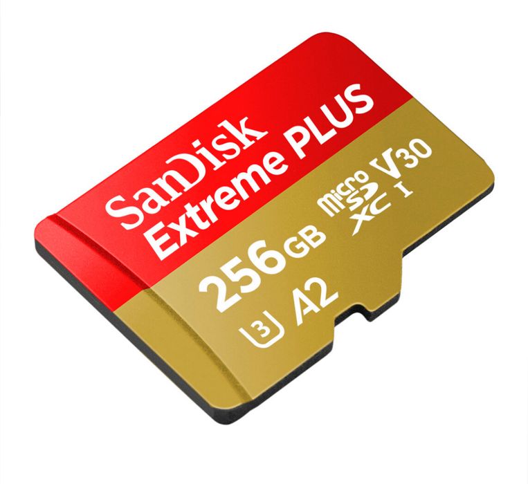 Karta pamięci SANDISK Extreme Plus microSDXC 256GB + Adapter NOWA!!!