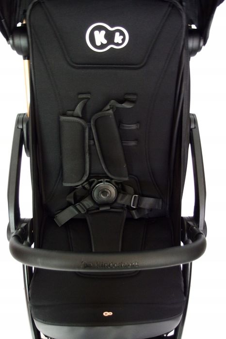 kinderkraft apino lekki wózek spacerowy raven black do 22 kg