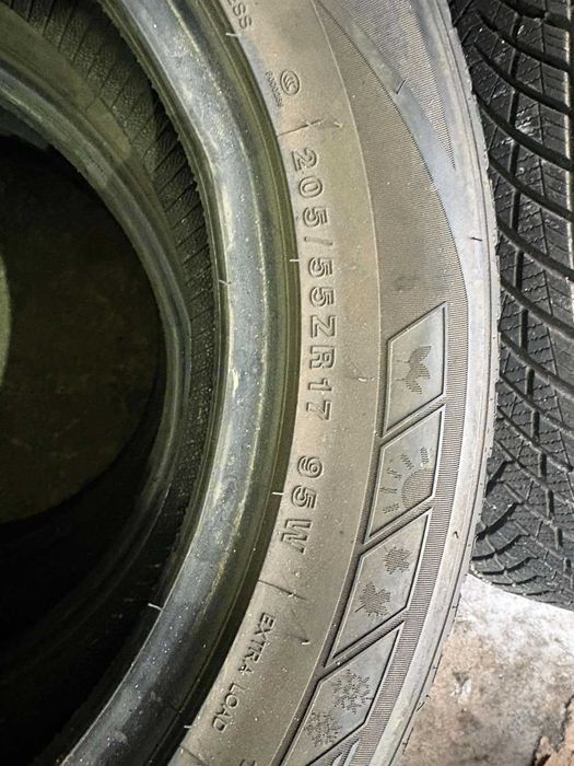 Шины 205/55 R17 Tracmax всесезонка комплект (хорошее состояние) L2
