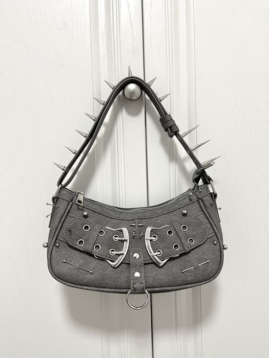 Custom bag, opium bag, balenciaga type, сумка с шипами, сумка y2k