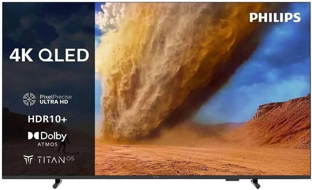 HIT QLED 43 Philips Smart TV 4K Netflix Disney DVB-T2 NOWY!