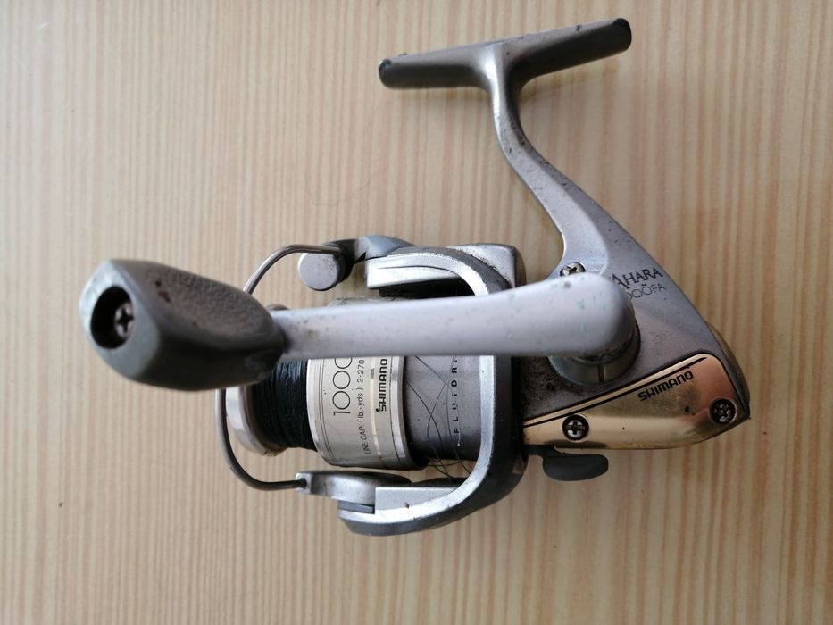carreto de pesca shimano sahara 1000 FA