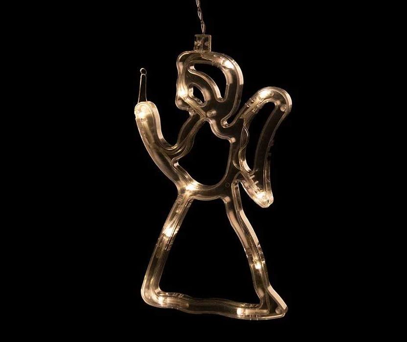 Decoração de Natal Anjo LED para interior