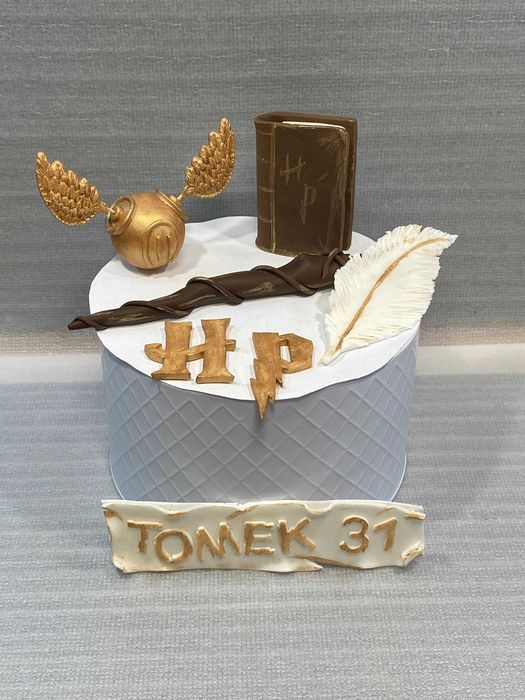 Harry Potter dekoracja z masy cukrowej