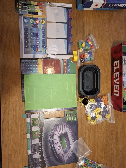 ELEVEN: manager piłkarski + DODATKI -Game Found — stan bardzo dobry