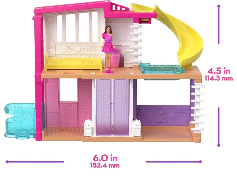 Barbie Mini BarbieLand zestaw domek dla mini lalek  HYF47