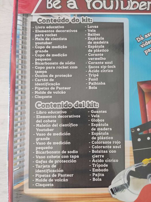 Jogos de criança - Science 4you - studio lab - Be a youtuber