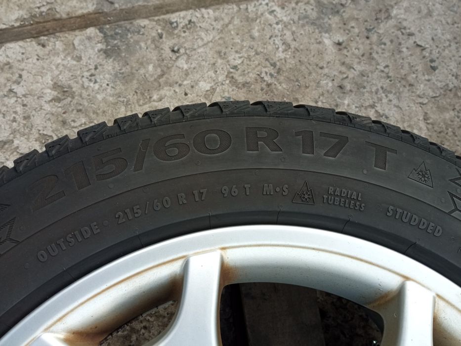 Диски R17 BMW колеса титани БМВ Р17 215/60 X3 X5