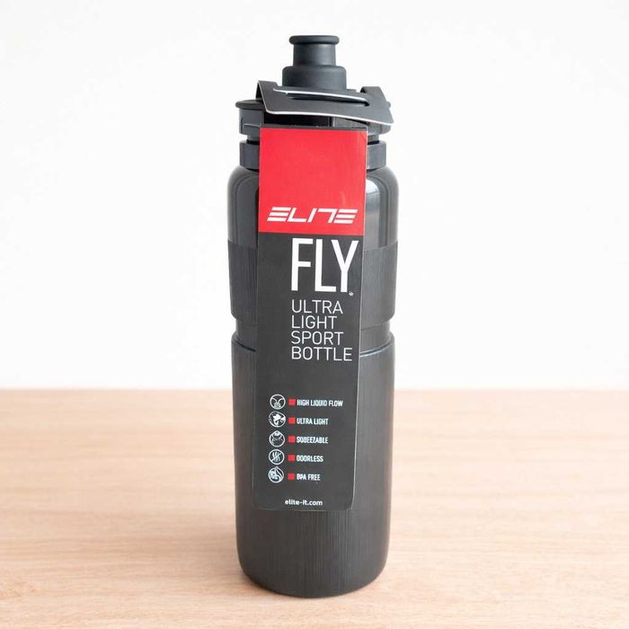 Bidon Bicicleta Elite Fly Tex 950 ml Preto