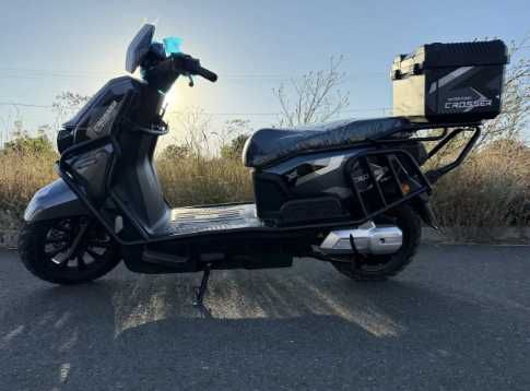 ТОП ПРОДАЖ! Електроскутер Crosser CR-17 (2500W 72V/35Ah) Графен- Сірий