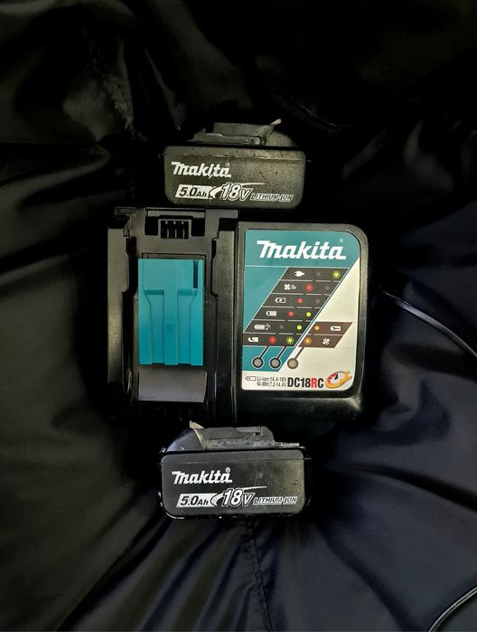 Швидке Зарядне MAKITA і 2 акумулятори 5Аг