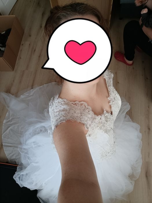 Suknia ślubna księżniczka