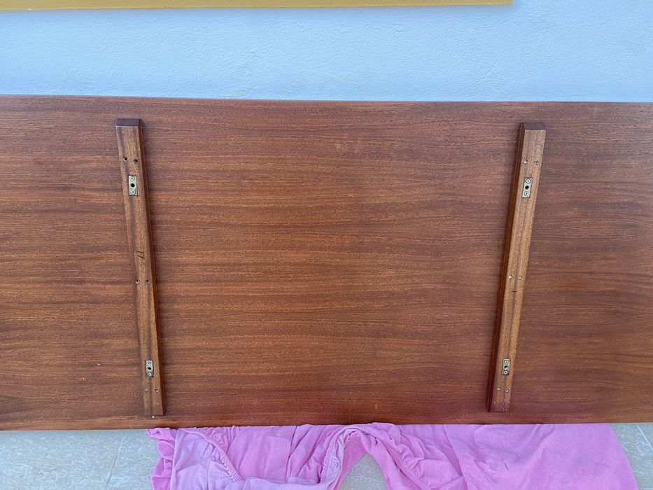 Tampo de mesa em folha de mogno 2mx0,80m