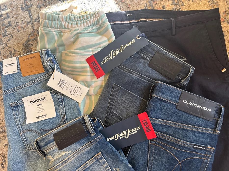 Spodnie meskie jeansy Diesel Calvin Klein Jeans Endless Nights Hugo Boss
