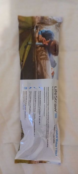 Filtro purificador de água - LifeStraw